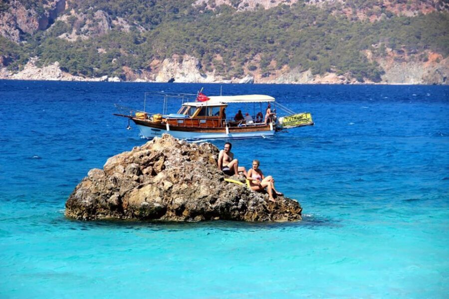 Adrasan Suluada Guided Boat Tour with Lunch - Lunch onboard: included meal, plus fruit at the end