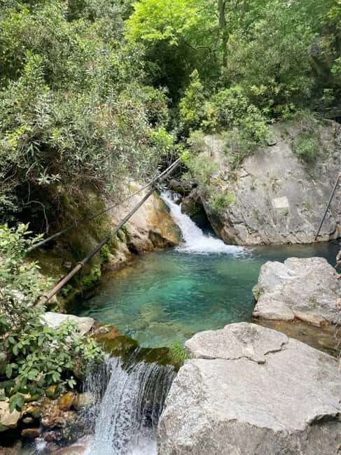 Alanya: 3 in 1 Tour Sapadere Waterfalls, Dim Stream,Dim Cave - Dim River National Park: banana gardens, lunch by the water, and swimming