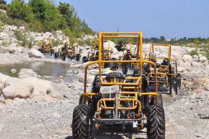 Alanya Adventures Buggy Safari Tour with Roundtrip Transfer - Stop 1 in Alanya: pickup, timing, and getting ready