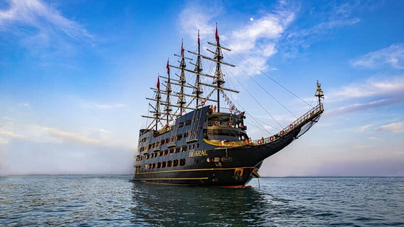 Alanya: All Inclusive Luxury Boat Trip w/ Optional Free Time - Stop by stop: what happens during the cruise