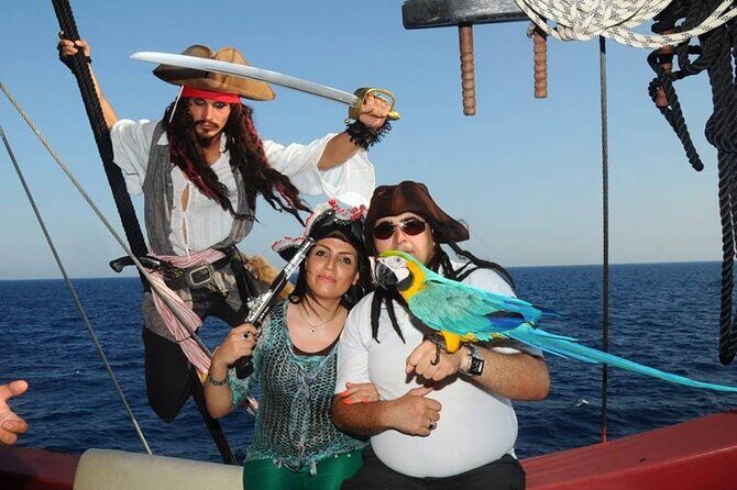 Alanya All Inclusive Pirate Boat Trip With Hotel Transfer - Stop-by-Stop: What Life Feels Like Onboard Between Swims