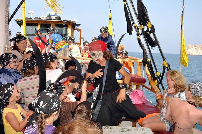 Alanya All Inclusive Pirate Boat Trip With Hotel Transfer - Lunch + Soft Drinks: The Real Meaning of All Inclusive Here