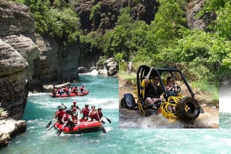 Alanya /Antalya /Side Rafting and Buggy, Quad Option Zipline - Where Köprülü Canyon turns a hot day into a plan