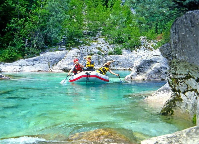 Alanya /Antalya /Side Rafting and Buggy, Quad Option Zipline - The rafting block: a 7 km run with real rapids and calm stretches