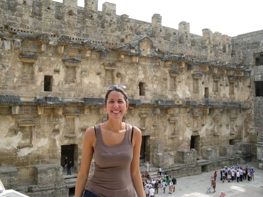 Alanya: Aspendos, Manavgat Waterfalls and City of Side Tour - The guide makes the difference at Aspendos and Side