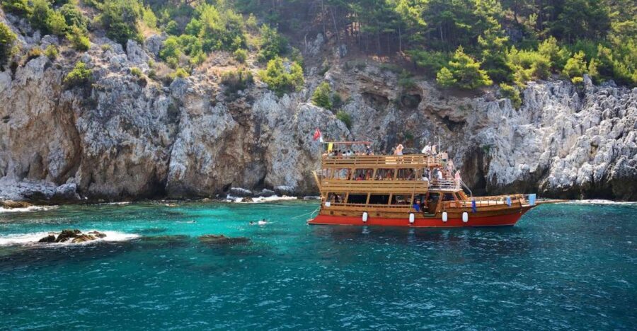 Alanya: Boat Trip with Lunch, Drinks, and Swim Stops - Swim Stops That Actually Matter: Swimming, Snorkeling, and Jump-In Time