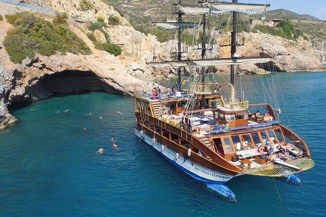 Alanya Catamaran Boat Tour with Lunch, Soft Drinks & Transfer - Who this tour fits best (and who might want to adjust)