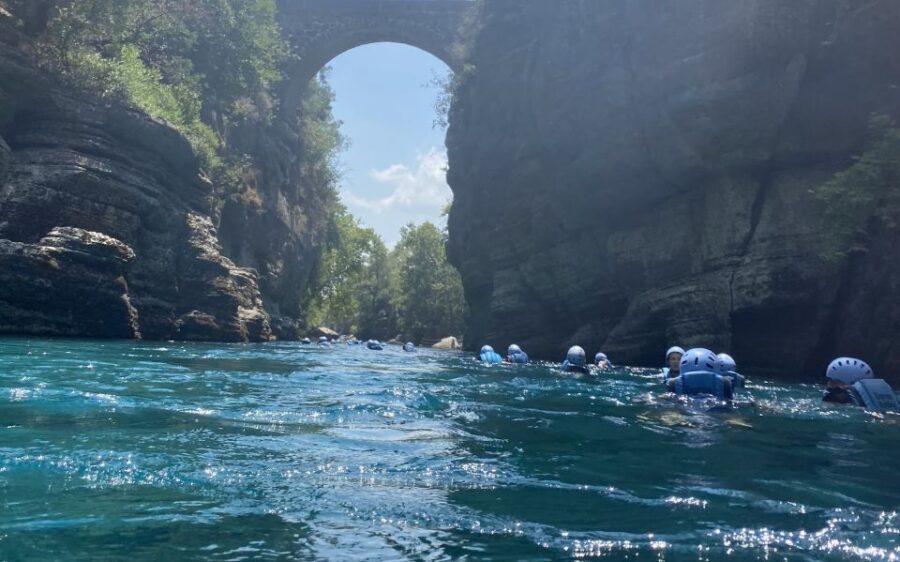 Alanya/City of Side: Canyoning, Rafting and Ziplining Tour - Whitewater rafting: your 14 km run and why the lunch stop helps