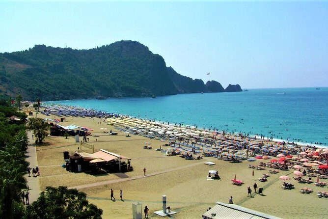 Alanya City Tour with Cable Car , Castle and I Love Alanya Panorama - Stop 2: Kleopatra Beach for a real coastal reset