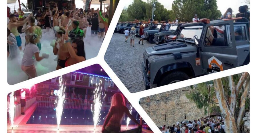 Alanya: Evening Jeep Tour with Sunset Boat Trip and Dinner - From Hotel Pickup to First Night Views