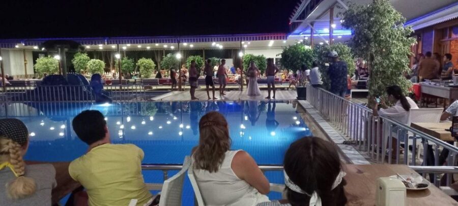 Alanya: Evening Jeep Tour with Sunset Boat Trip and Dinner - The Pirate Boat Sunset: Fire Show, Foam Party, and Optional Swim