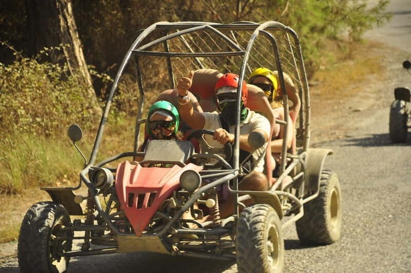 Alanya Family Buggy Off-Road Fun for All! - The river fun break: swimming, cooling off, and summer reality