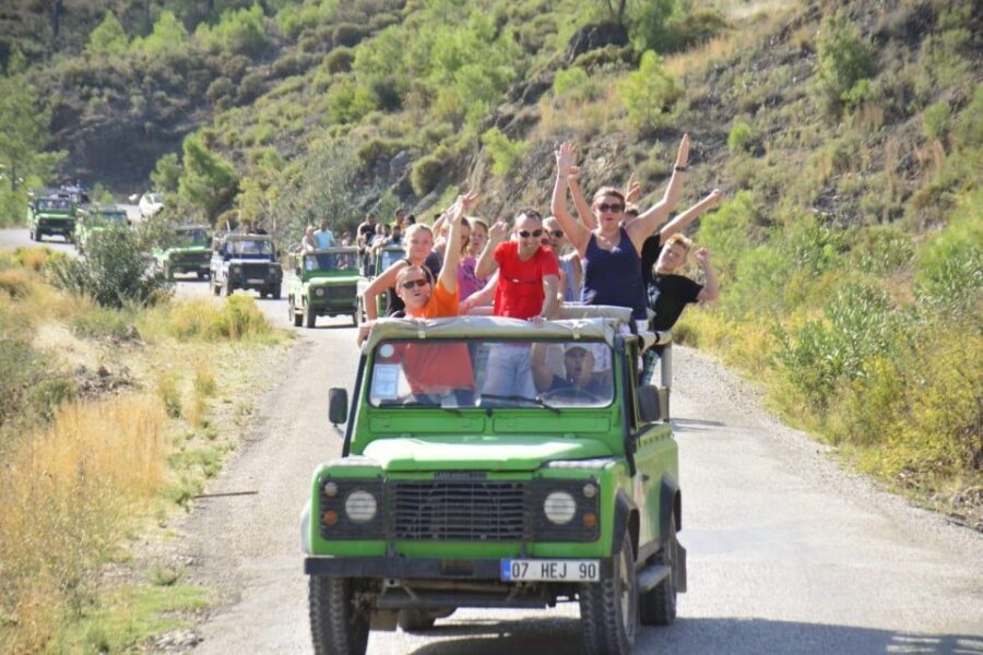 Alanya Family Jeep Safari: Scenic Adventure for All Ages - The Waterfall Photo Stop and the Water Fights Reality Check