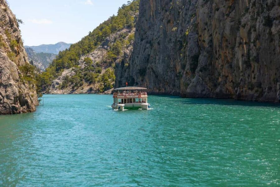 Alanya: Green Canyon Boat Tour with Lunch & Soft Drinks - Green Canyon from Alanya: why this boat day feels calmer