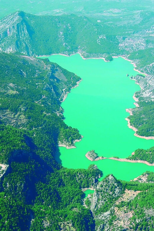 Alanya: Green Canyon Boat Trip with Lunch and Hotel Pickup - The Green Canyon Boat Trip: Dam Lake Views From the Right Angle