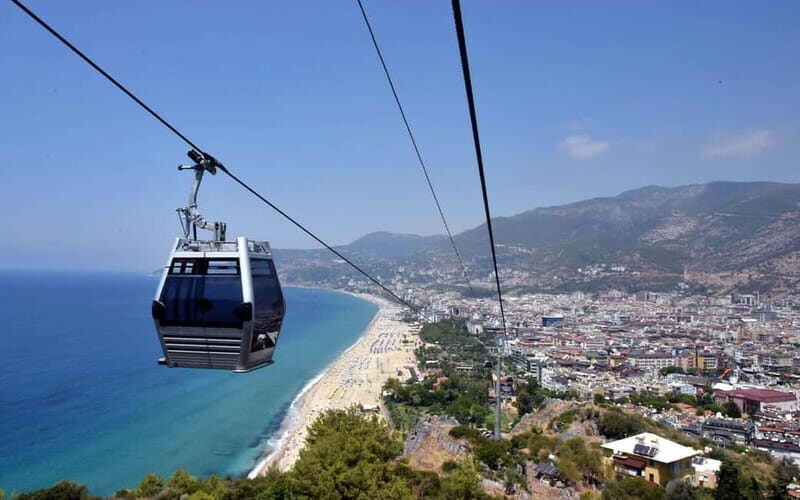 Alanya: Half Day Cable Car, Cave, Terraces&Sunset at Castle - Cable Car Views Over the Mediterranean: the big reason to go