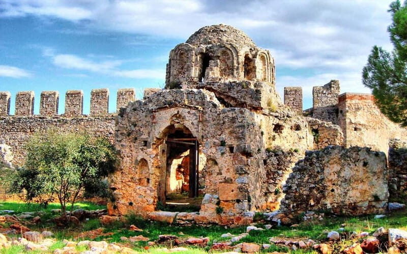Alanya: Half Day Cable Car, Cave, Terraces&Sunset at Castle - Climbing into Alanya Castle: Süleymaniye Mosque and the old streets