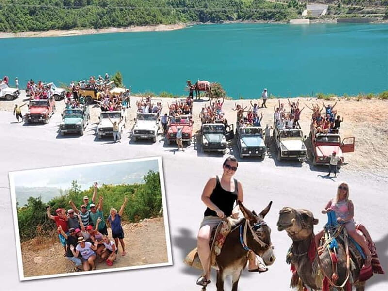 Alanya: Jeep Safari Tour with Lunch and Hotel Pickup - Oba tea region waterfall and the small “nature breaks”