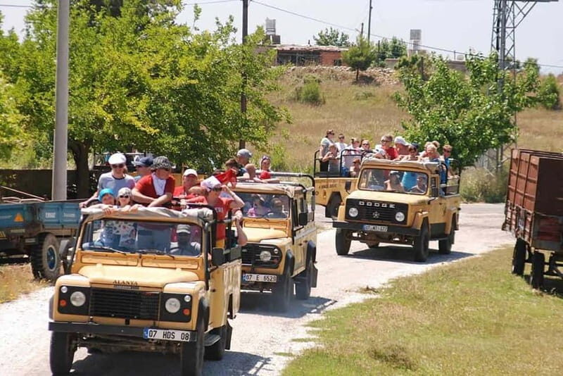 Alanya: Jeep Safari Tour with Lunch and Hotel Pickup - Dim Dam viewpoint, then Dimçay for real downtime