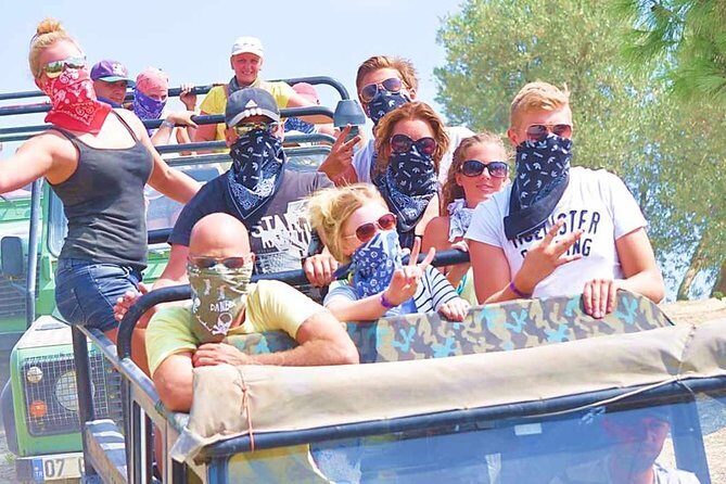Alanya Jeep Safari with Dim River Lunch and Dim Cave - Off-Road Jeep Safari Vibe: Expect Water-Fight Energy