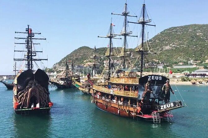 Alanya Pirate Boat Tour with Lunch, Soft Drinks & Transfer - The Zeus Cruise and the Big Coastline Views