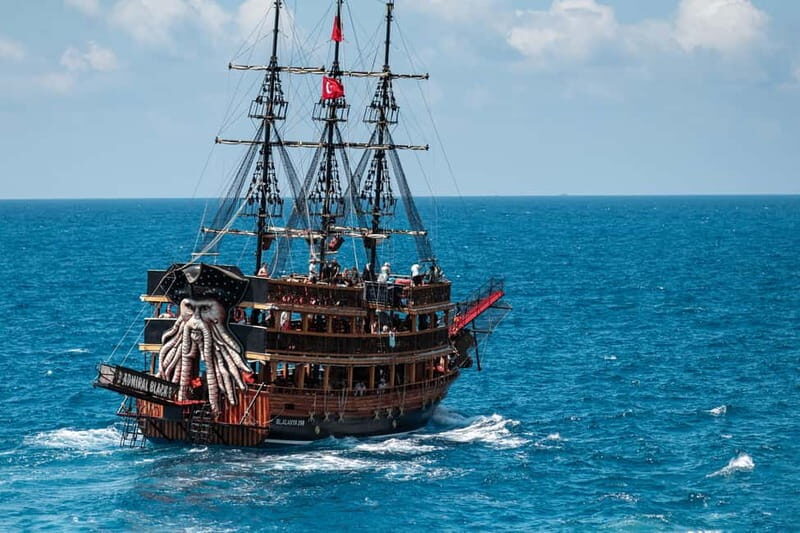 Alanya: Pirate Boat Trip with Lunch and Drinks - Getting There: Hotel Pickup Areas and Transfer Timing