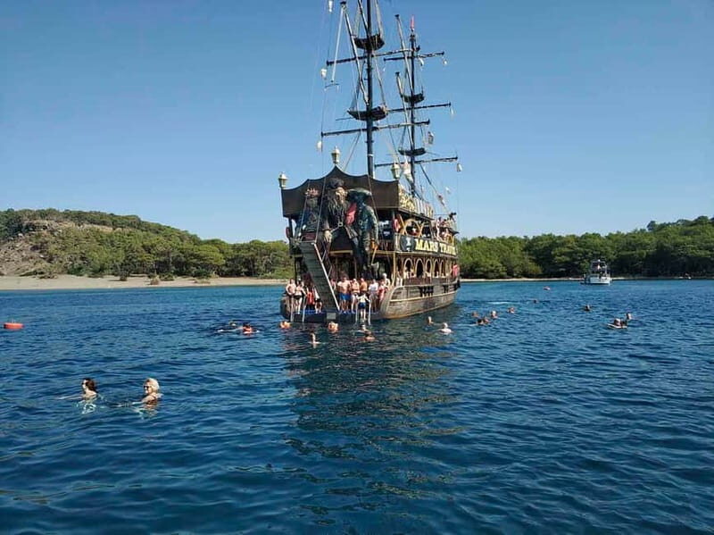 Alanya: Pirate Boat Trip with Meal, Drinks and Pickup Option - From Pier to Pirate Ship: What the Boat Day Looks Like
