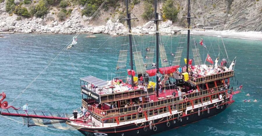 Alanya: Pirate Boat Trip with Optional Pick Up and Lunch - Baba 07 Meets the Alanya Coast: Getting Oriented Fast
