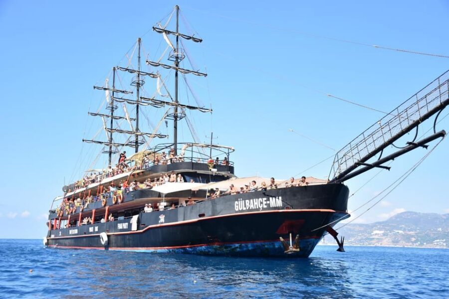 Alanya: Pirate Boat Trip with Optional Pick Up and Lunch - Where You’ll Be Dropped Off: 9 Stops Across the Area