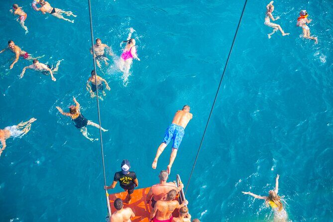 Alanya Pirate Boat with Lunch and Drinks - Caves and swim breaks: Pirates Cave, Lover’s Cave, and Phosphorous Cave