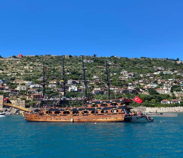 Alanya: Pirate Boat with Lunch and Unlimited Drinks - Key things to know before you go