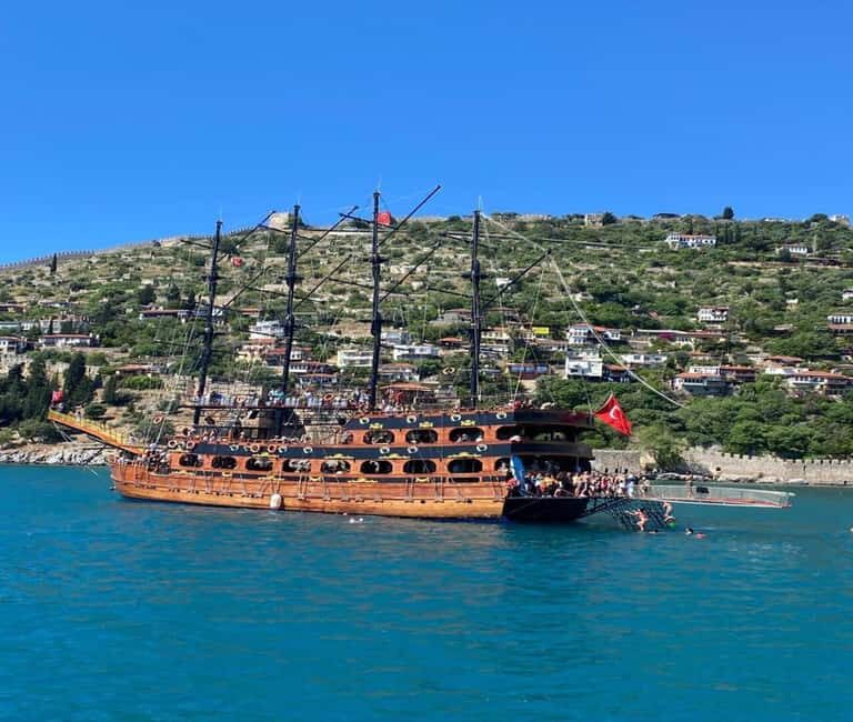 Alanya: Pirate Boat with Lunch and Unlimited Drinks - From Dock to Coves: How the Cruise Feels