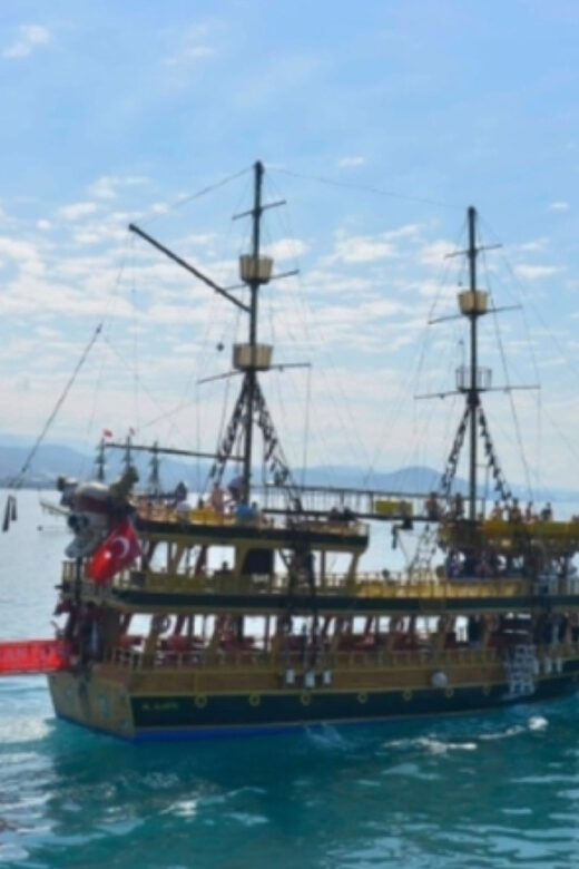 Alanya: Pirate Ship Cruise with Food and Swimming Stops - Swimming Stops in Clear Water (Plus Showers That Actually Help)