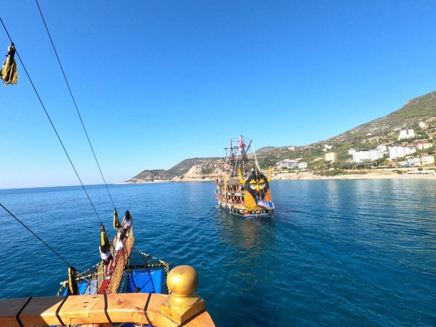 Alanya: Pirates Boat Trip with Lunch and Hotel Pickup - Cleopatra Beach: your 1-hour swim and simple beach time