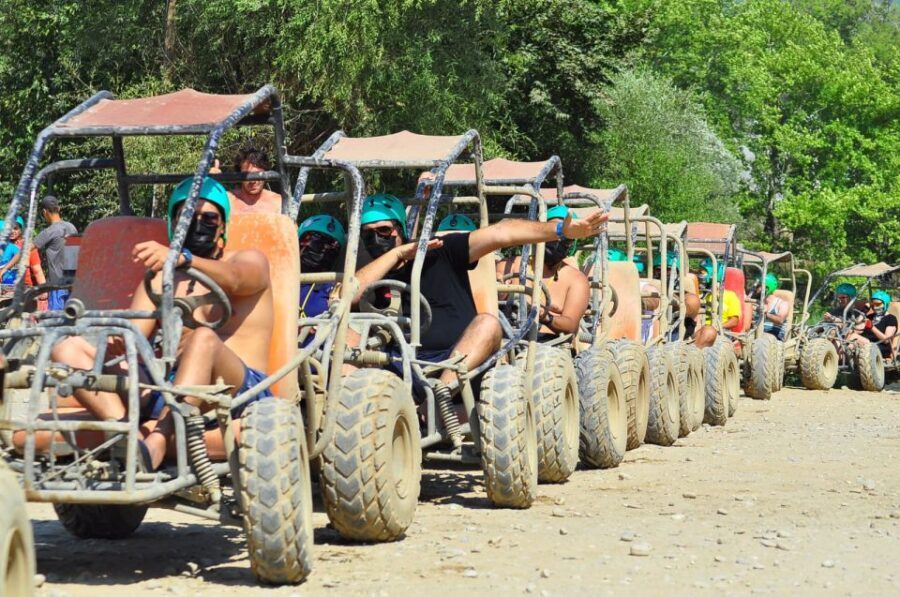 Alanya: Rafting, Zipline, Quad, Buggy, Jeep Tour with Lunch - Zipline Across the River: A Short Ride With a Big Payoff