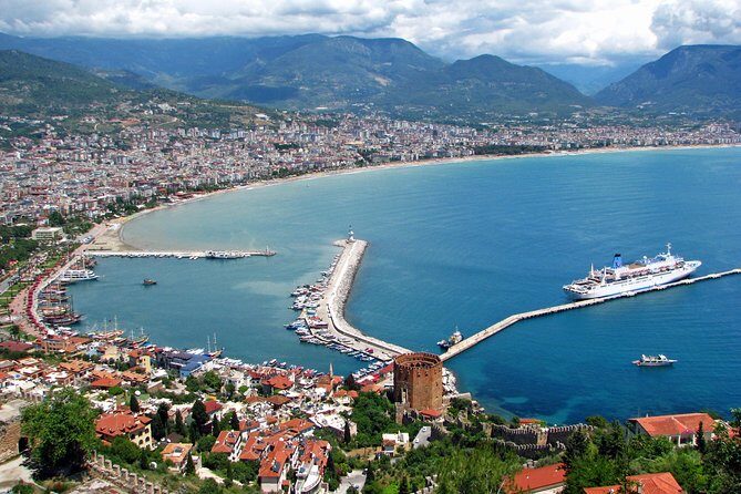 Alanya Sightseeing Tour from Side with Boat Trip and Lunch - Red Tower and the shipyard area: quick sights that set the tone