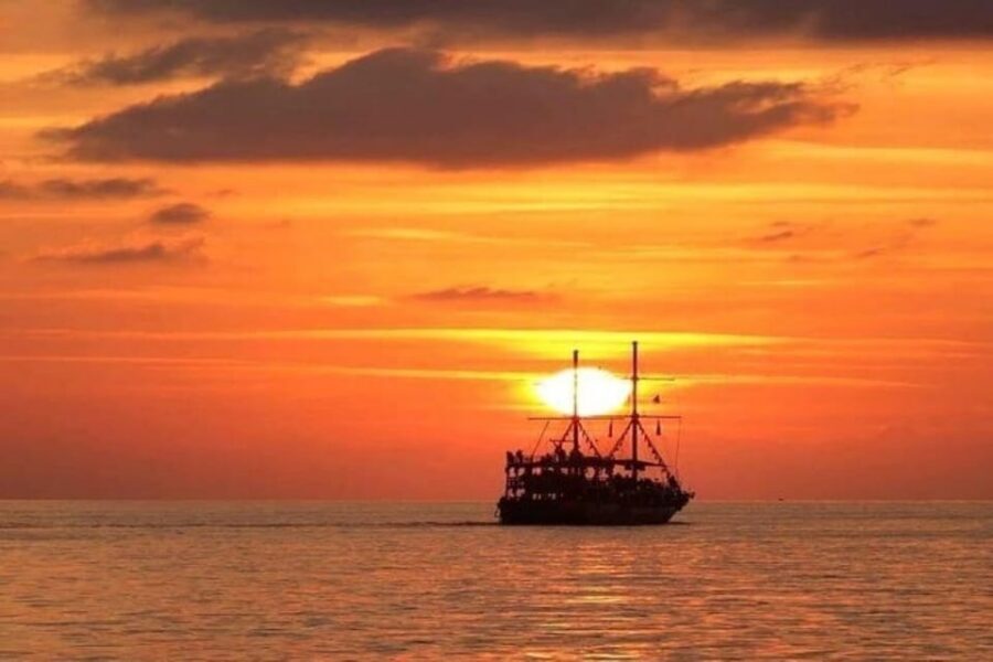 Alanya Sunset Boat: Foam Party & Dinner & Swimming Stops - How the Alanya Sunset Cruise Works: Pickup, Pier, and Timing