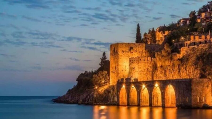 Alanya: Sunset Cruise with Dinner and Foam Party - More coastline after dinner: bays, peninsula views, and extra swim time