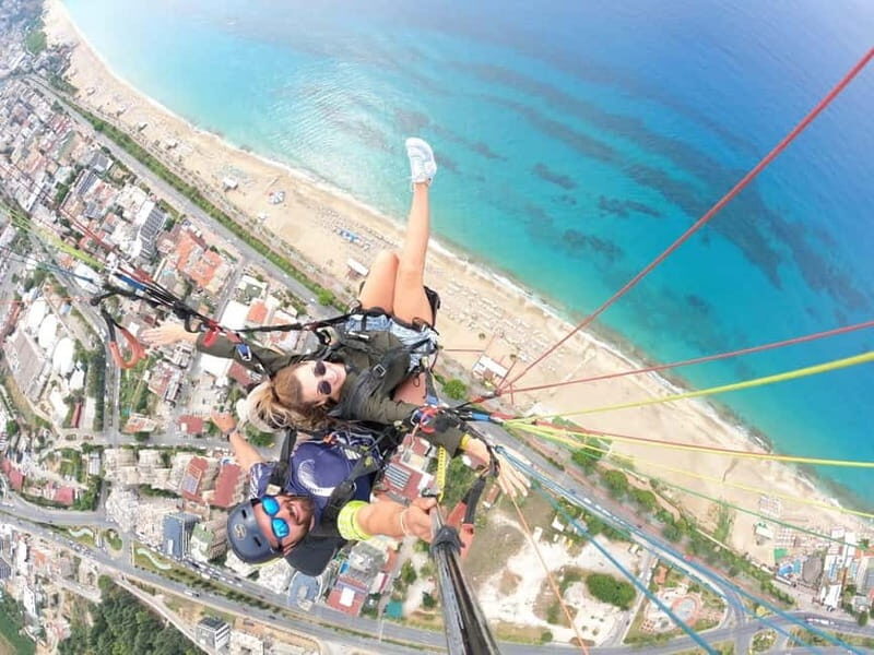 Alanya: Tandem Paragliding Experience with Video Option - Total time on your schedule: 1.5 hours and the Alanya drop-off network