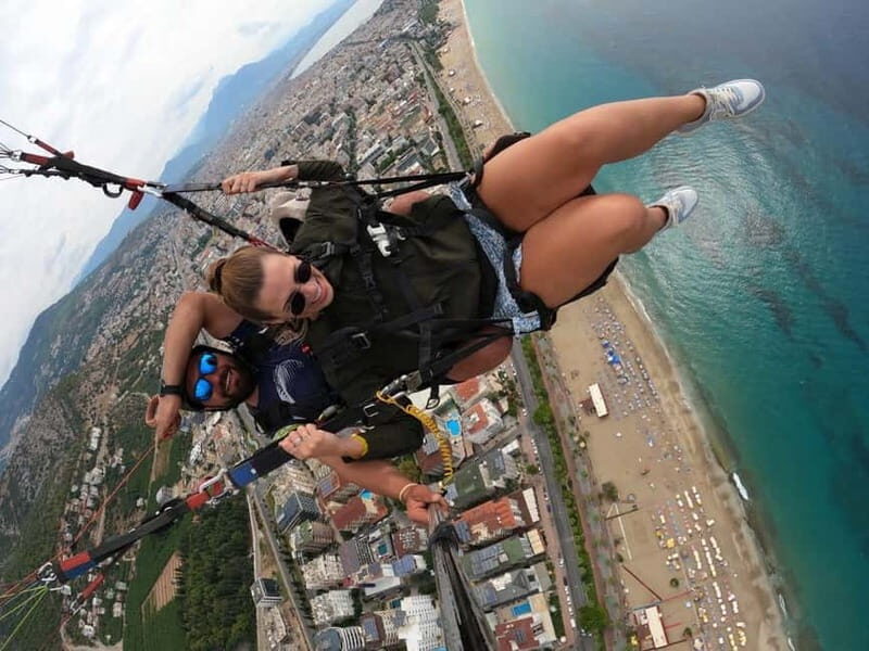 Alanya: Tandem Paragliding Experience with Video Option - Getting to the launch point: Freedom Paragliding office + hotel transfer