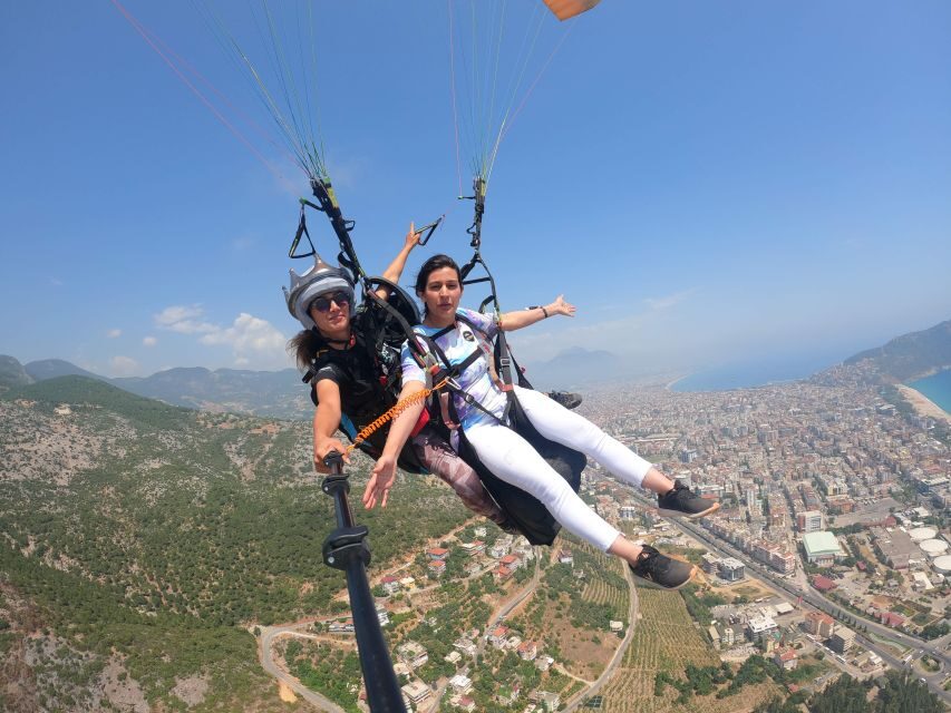 Alanya: Tandem Paragliding Over a Castle and the Sea - The launch: 700m start and the first rush