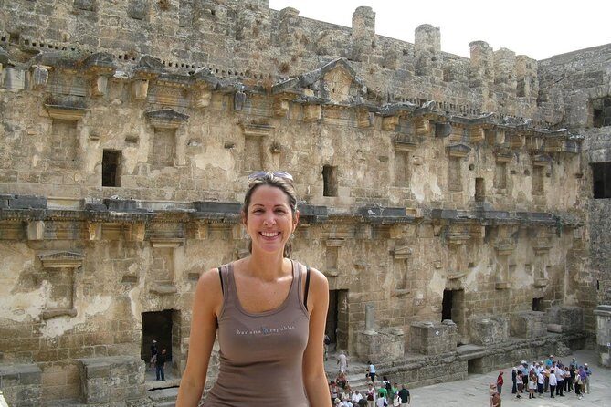 Alanya to Aspendos, Kursunlu Waterfalls and City of Side Tour - Aspendos Theatre and Aspendos Ruins: worth it even without the ticket