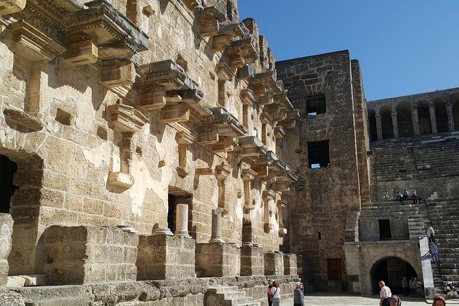 Ancient Perge, Aspendos Amphitheater and City of Side Tour - Side and the Temple of Apollo: columns by the sea