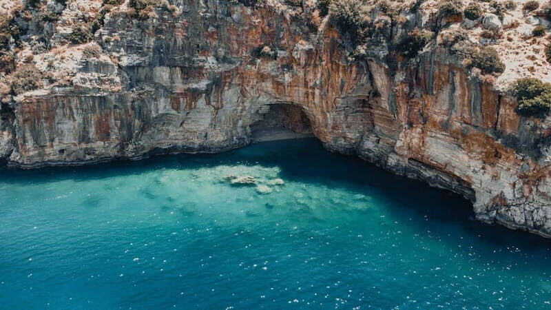 Antalya: 2-hourYachtTour toLowerDudenFalls with audioİnfo - The WhatsApp Audio Guide You’ll Actually Use Later