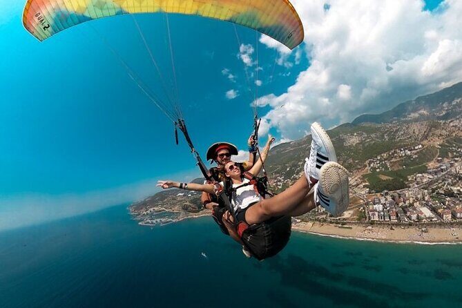 Antalya Alanya Paragliding Takeoff From 700 Meters - The 4-hour experience flow: pickup, launch, and returning to the meeting point