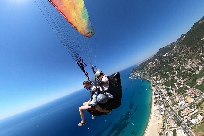 Antalya Alanya Paragliding Takeoff From 700 Meters - What the tandem flight really is: timing, height gain, and wind rules