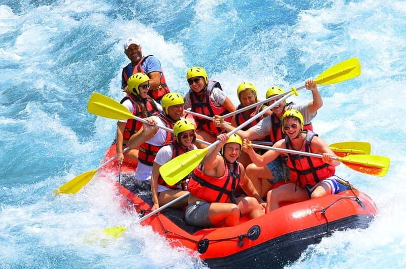 Antalya/Alanya: Rafting With Additional Extreme Options - The river rhythm: 14 kilometers, a swim break, and nonstop fun