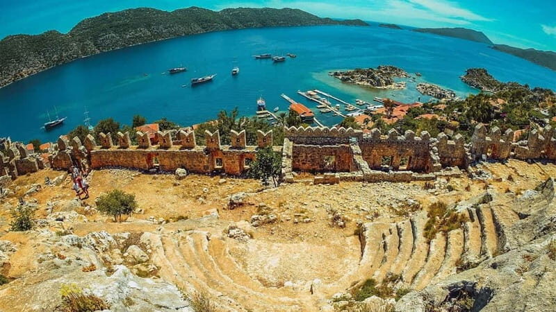 Antalya, Alanya, Side: Demre, Myra, & Kekova Island / Boat - Comfort and Heat: The One Thing to Prepare For