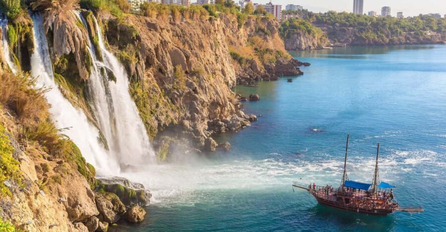 Antalya: Beach & Waterfalls Boat Trip w/ Lunch & Soft Drinks - The core experience: waterfalls, caves, and a proper swim day
