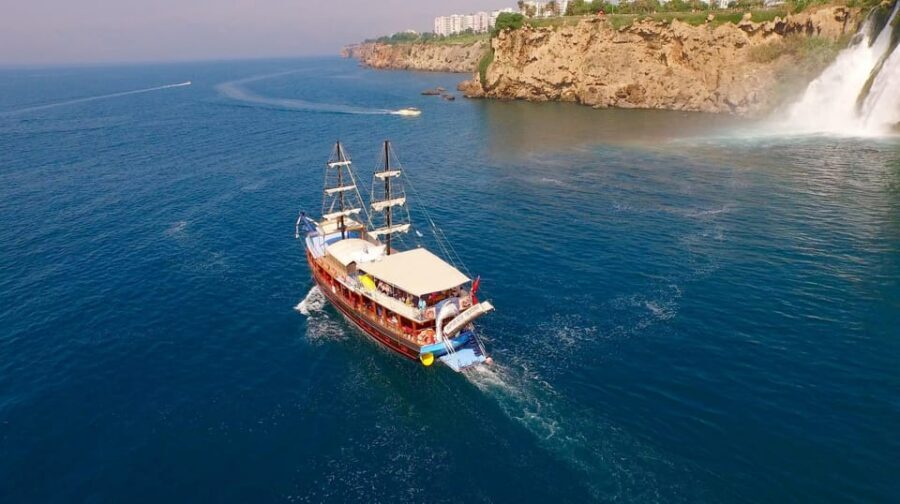 Antalya: Beach & Waterfalls Boat Trip w/ Lunch & Soft Drinks - Duden Waterfalls: the main photo payoff